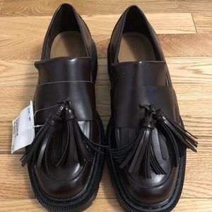 H&M tassel fringe loafer